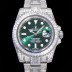 SA급 로렉스 남성용 서브마리너 풀 다이아몬드 셋팅 오토매틱 Cal.3135 무브 40mm 그린다이얼 rol9511 xx