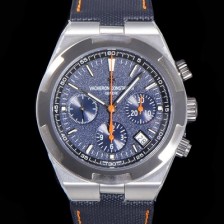 SA급 바쉐런콘스탄틴 남성용 오버시즈 크로노그래프 42mm 오토매틱 5500S  그레이다이얼 vac9115 xx