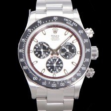 SA급 로렉스 남성용 데이토나 6263 오토매틱 크로노그래프 ETA 7750-2 타입 40mm 메탈줄 화이트다이얼  rol8294 xx