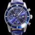 SA급 브라이틀링 남성용 슈퍼오션 해리티지 크로노그래프 ETA7750-2 타입 오토매틱 46mm 가죽줄 블루다이얼 bre6946 xx