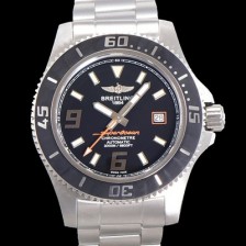 SA급 브라이틀링 남성용 슈퍼오션 오토매틱 ETA2824-2 44mm 메탈줄 블랙다이얼 bre2866 xx