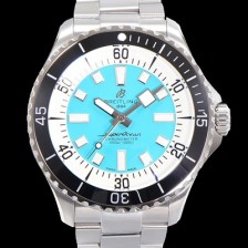 SA급 브라이틀링 뉴 다이버워치 남성용 슈퍼오션 44mm 오토매틱 ETA2824-2 타입 크로노미터 메탈줄 세라믹베젤 스카이블루다이얼 bre9686 xx