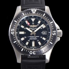 SA급 브라이틀링 남성용 슈퍼오션 스페셜 오토매틱 ETA2824-2 44mm 러버우레탄 블랙다이얼 bre6248 xx