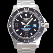 SA급 브라이틀링 남성용 슈퍼오션 오토매틱 ETA2824-2 44mm 메탈줄 블랙다이얼 bre9284 xx