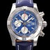 SA급 브라이틀링 남성용 어벤져 크로노그래프 ETA 7750-2 타입 45mm 가죽줄 블루다이얼 bre8866 xx