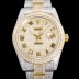 SA급 로렉스 남성용 수제공정형 다이아 18K 옐루골드 튜닝 데이져스트 오토매틱 ETA 2824-2 41mm 보석다이얼 rol46499 xx
