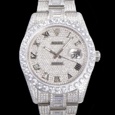 SA급 로렉스 남성용 수제공정형 다이아 튜닝 데이져스트 오토매틱 ETA 2824-2 41mm 보석다이얼 rol02639 xx