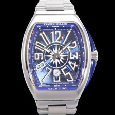 SA급 프랭크뮬러 남성용 뱅가드 오토매틱 ETA2824 타입 45mm 메탈줄 블루다이얼 fra2944 xx