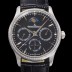 SA급 예거르꿀뜨르 남성용 마스터 울트라 퍼페추얼 캘린더 오토매틱 MC868 타입 39mm 가죽줄 다이아몬드베젤 문페이즈  블랙다이얼 jag49774 xx