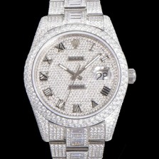 SA급 로렉스 남성용 수제공정형 다이아 튜닝 데이져스트 오토매틱 ETA 2824-2 41mm 보석다이얼 rol69264 xx