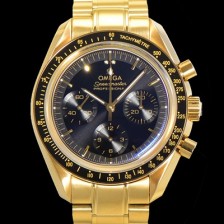 SA급 오메가 남성용 스피드마스터 문워치  프로페셔널 수동기계식 1861타입  42mm 18K 옐루골드 메탈줄 블랙다이얼 omg42929 xx