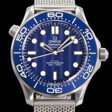SA급 오메가남성용 씨마스터 다이버 300M 210.30.42.20.03.002 코‑액시얼 마스터 크로노미터 42mm 오토매틱 블루 다이얼 OMG24495 xx