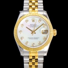 SA급 로렉스 여성용 데이져스트 오이스터 31mm 레이디 오토매틱  18K 옐루골드 투톤콤비 5열 브레이슬릿 메탈줄 자게다이얼 rol60473 xx