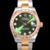 SA급 로렉스 여성용 데이져스트 오이스터 31mm 레이디 오토매틱 하모니 베젤 18K로즈골드 투톤콤비 3열 브레이슬릿 메탈줄 그린다이얼 rol71436 xx