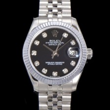 SA급 로렉스 여성용 데이져스트 오이스터 31mm 레이디 오토매틱 5열 브레이슬릿 메탈줄 블랙다이얼 rol37295 xx