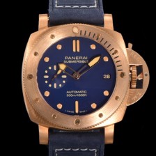 SA급 파네라이 남성용 서브미시블 PAM01074 브론즈 블루 다이얼 PAN0416 xx