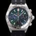 SA급 브라이틀링 남성용 크로노맷 B01 오토매틱 ETA7750-2 타입 42mm 금장시계 우레탄줄 그린다이얼 bre21436 xx