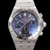 SA급 브라이틀링 남성용 크로노맷 B01 오토매틱 ETA7750-2 타입 42mm 메탈줄 블루 다이얼 bre70814 xx