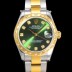 SA급 로렉스 여성용 데이져스트 오이스터 31mm 레이디 오토매틱 하모니 베젤 18K옐루골드 투톤콤비 3열 브레이슬릿 메탈줄 그린다이얼 rol56874 xx