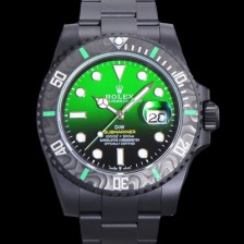 SA급 로렉스 남성용 904L스틸!! 서브마리너 40mm 카본베젤 오토매틱 Cal.3135 그린 블랙 콜라보 다이얼 rol49209 xx