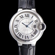 SA급 까르띠에 여성용 신상 발롱블루 W6920085 가죽줄 화이트 다이얼 33mm 오토매틱 무브먼트 CAR0147 xx