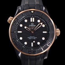 SA급 오메가 남성용 1:1수제공정형 씨마스터 다이버 300M 210.62.44.20.01.001 코-액시얼 마스터 Cal.8806 크로노메터 43.5mm 세라믹 제질 블랙다이얼 OMG20173 xx