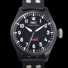 SA급 아이더블유씨 남성용 파일럿 IW329801 오토매틱 43.8mm 세라믹재질 우레탄 러버스트랩 블랙 다이얼 iwc29051 xx