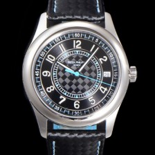 SA급 파택필립 남성용 칼라트라바 Ref.6007G-011 오토매틱 Cal.324 타입 40mm 가죽줄 블랙다이얼 pat78243 xx