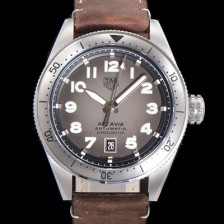 SA급 태그호이어 남성용 오타비아 WBE5114 베스트에디션 오토매틱 42미리 가죽줄 그레이다이얼 TAG73876 xx