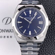 SA급 바쉐런 콘스탄틴 남성용 오버시즈 4500V/210A-B128 오토매틱 무브먼트 41mm 블루 다이얼 vac1138 xx