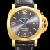 SA급 파네라이 남성용 루미노르 PAM01115  44미리 18K 옐로우골드 오토매틱 그레이 다이얼 pan9122 xx