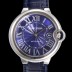 SA급 까르띠에 남성용 신상 발롱블루 WSBB0025 블루 다이얼 42mm 오토매틱 무브먼트 CAR0143 xx