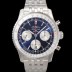 SA급 브라이틀링 남성용 네비타이머 AB0137211C1P1 크로노그래프 ETA7750-2 타입 오토매틱 43mm 메탈줄 블루 다이얼 bre6006 xx