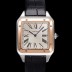 SA급 까르띠에 남성용 산토스 W2SA0011 쿼츠 46.6mm L 사이즈 18K 로즈골드 화이트 다이얼 car69321 xx