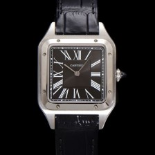 SA급 까르띠에 남여공용 산토스 W2SA0015 쿼츠 43.5mm M 사이즈 블랙 다이얼 car69327 xx