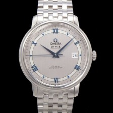 SA급 오메가 남성용 드빌 프레스티지 424.10.40.20.02.001 오토매틱 Cal.8800타입 39.5mm 메탈줄 실버 다이얼 omg20194 xx