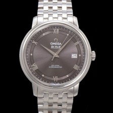 SA급 오메가 남성용 드빌 프레스티지 424.10.40.20.06.001 오토매틱 Cal.8800타입 39.5mm 메탈줄 그레이 다이얼 omg20195 xx