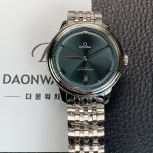 SA급 오메가 남성용 드빌 프레스티지 434.10.40.20.10.001 오토매틱 Cal.8800타입 40mm 메탈줄 그린 다이얼 omg20210 xx