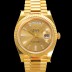 SA급 로렉스 남성용 데이데이트 m228238-0005 18K 옐로우골드 40mm 오토매틱 Cal.3255 타입 샴페인 바게트 다이얼 rol5300 xx