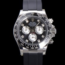 SA급 로렉스 남성용 코스모그래프 데이토나 m126519ln-0004 세라믹 베젤 40mm 크로노그래프 7750 오토매틱 무브먼트 블랙 다이얼 rol5326 xx