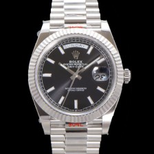 SA급 로렉스 남성용 데이데이트 m228236-0003 40mm 오토매틱 Cal.3255 타입 블랙 다이얼 rol5304 xx