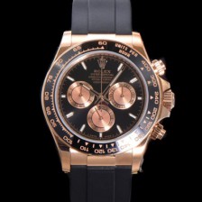 SA급 로렉스 남성용 코스모그래프 데이토나 m126515ln-0002 세라믹 베젤 18K 로즈골드 40mm 크로노그래프 7750 오토매틱 무브먼트 블랙 다이얼 rol5327 xx