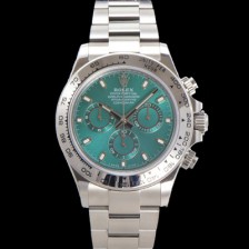 SA급 로렉스 남성용 코스모그래프 데이토나 40mm 크로노그래프 7750 오토매틱 무브먼트 그린 다이얼 rol5338 xx