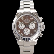 SA급 로렉스 남성용 코스모그래프 데이토나 m116509-0044 40mm 크로노그래프 7750 오토매틱 무브먼트 브라운 마더 오브펄 다이얼 rol5348 xx