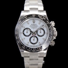 SA급 로렉스 남성용 1:1수제공정형 코스모그래프 데이토나 m116500ln-0001 세라믹 베젤 40mm 크로노그래프 오토매틱 Cal.4130 무브먼트 화이트 다이얼 rol5349 xx