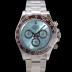 SA급 로렉스 남성용 코스모그래프 데이토나 플래티넘 m126506-0001 세라믹 베젤 40mm 크로노그래프 7750 오토매틱 무브먼트 아이스 블루 다이얼 rol5320 xx