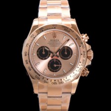 SA급 로렉스 남성용 코스모그래프 데이토나 m126505-0003 18K 로즈골드 40mm 크로노그래프 7750 오토매틱 무브먼트 핑크 다이얼 rol5335 xx