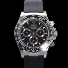 SA급 로렉스 남성용 코스모그래프 데이토나 m126500ln-0002 세라믹 베젤 40mm 크로노그래프 7750 오토매틱 무브먼트 블랙 다이얼 rol5324 xx