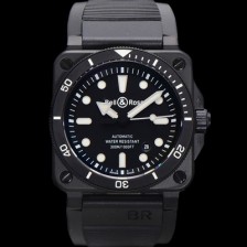 SA급 벨엔로즈 남성용 인스트루먼트03 BR03A-D-BL-CESRB 오토매틱 9015타입 42mm 세라믹 우레탄줄 블랙 다이얼 bel4110 xx