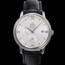 SA급 오메가 남성용 드빌 424.13.40.21.02.001 프레스티지 코-액시얼 39.5mm 오토매틱 Cal.2627 타입 실버 다이얼 omg0163 xx